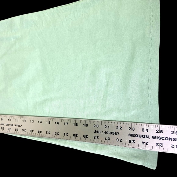 J. Crew Top Women's Size M Floral Ruffle Front Sleeveless Teal Tank‎ 100% Cotton - Picture 10 of 11